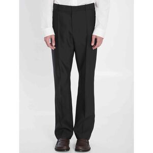 Loewe Men Tailored Wool And Silk Trousers